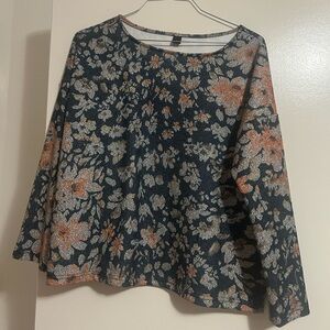 Floral Knit Sweater